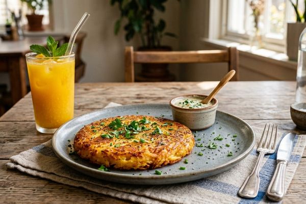 Batata rosti na versão light: crocante por fora e macia por dentro 2 batata rosti light .