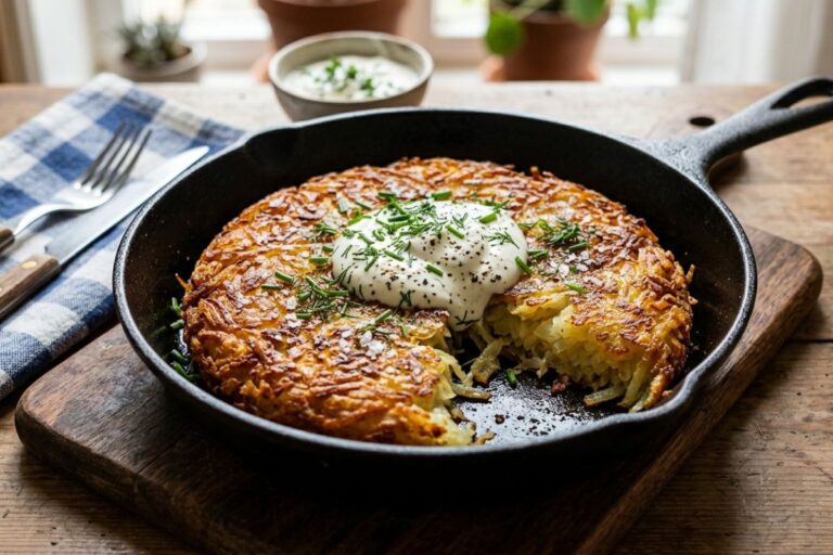 Batata rosti na versão light: crocante por fora e macia por dentro 2 batata rosti light.