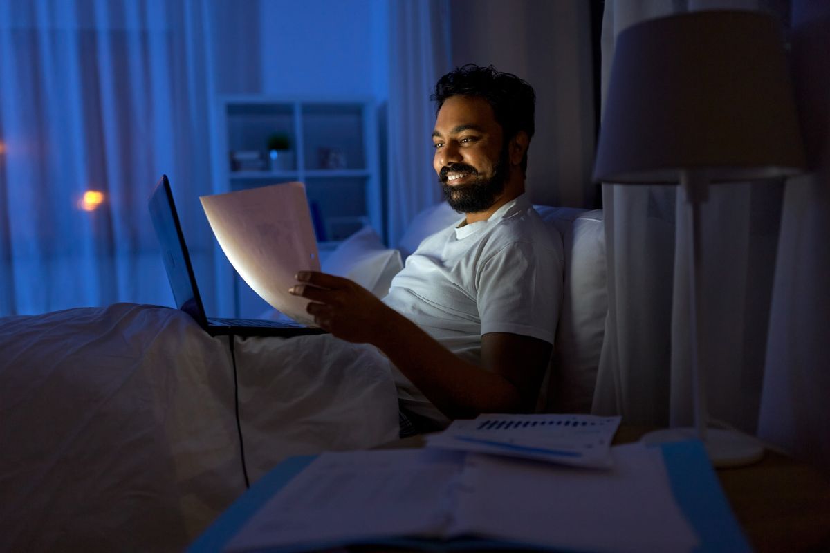 Por que você sente vontade de reorganizar a vida durante a noite? 1 reorganizar a vida.