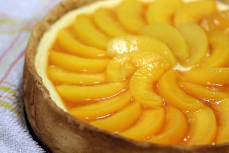 Torta diet de pêssego: cremosa, delicada e fácil de fazer 3 torta diet de pêssego.