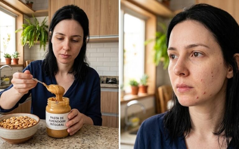 As espinhas apareceram depois de comer amendoim ou pasta de amendoim: coincidência ou sinal de que algo pode estar influenciando sua pele? 2 Amendoim pode piorar acne e espinhas