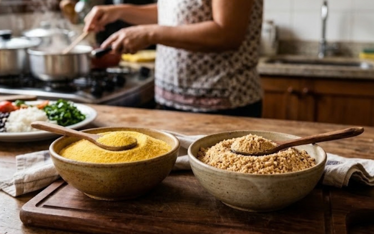 Farinha de milho ou farinha de mandioca: qual é melhor para quem tem diabetes? 1 Farinha de milho ou farinha de mandioca