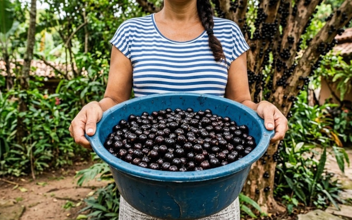Comprou ou colheu jabuticabas demais e não consegue consumir todas? 4 passos para congelar e evitar desperdício 1 Pode congelar jabuticaba