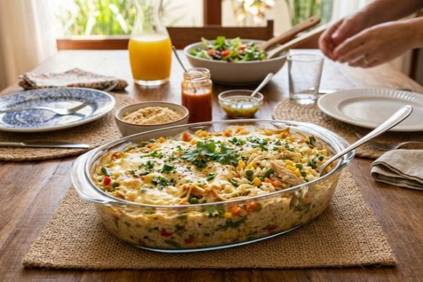 Arroz cremoso com frango e milho: almoço prático, barato e em uma panela só 2 arroz cremoso com frango e milho.