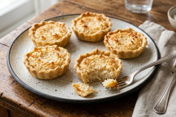 Tortinha de coco fácil que derrete na boca: receita simples e irresistível 2 tortinha de coco.