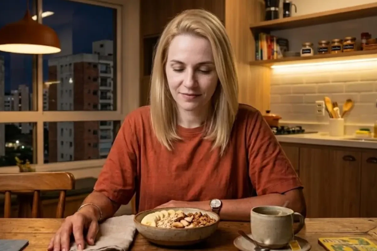 Alimentos para comer à noite e reduzir o estresse