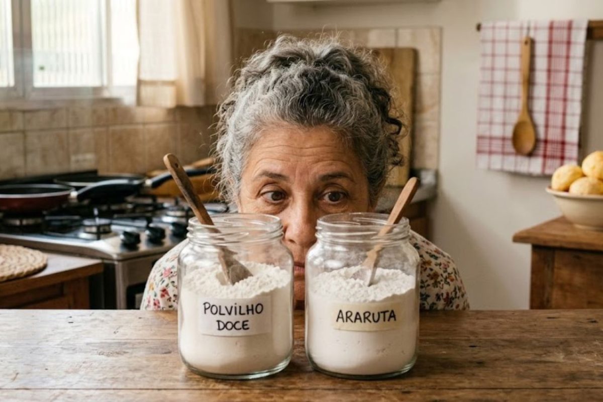 Araruta é o mesmo que polvilho doce