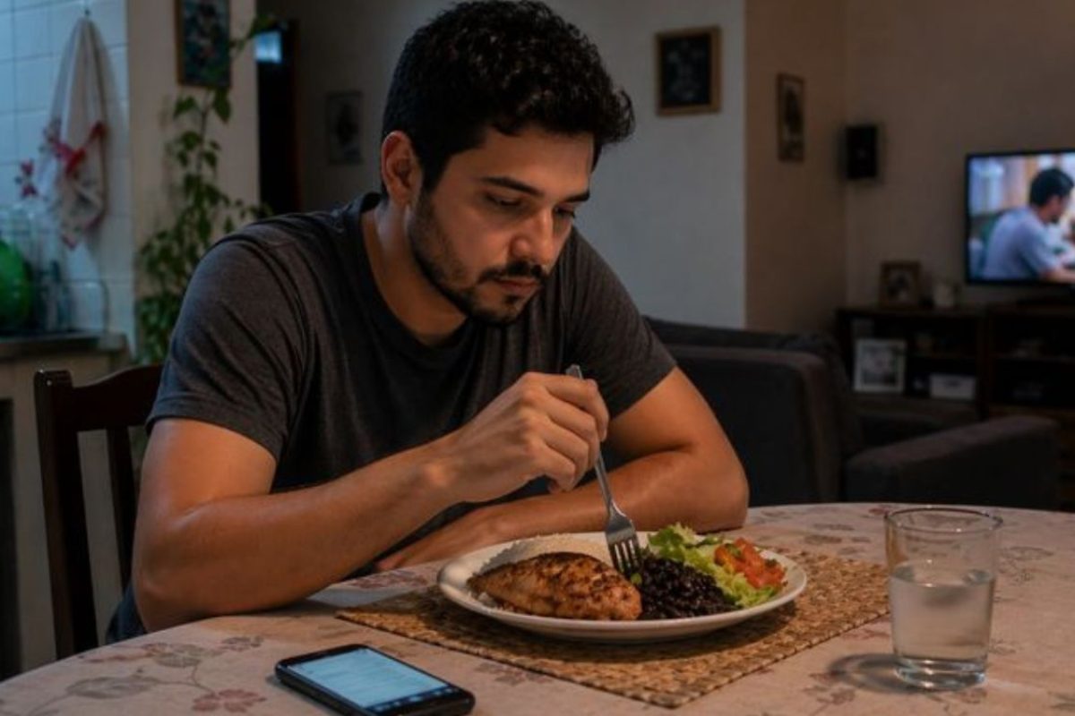 Benefícios de comer acompanhado