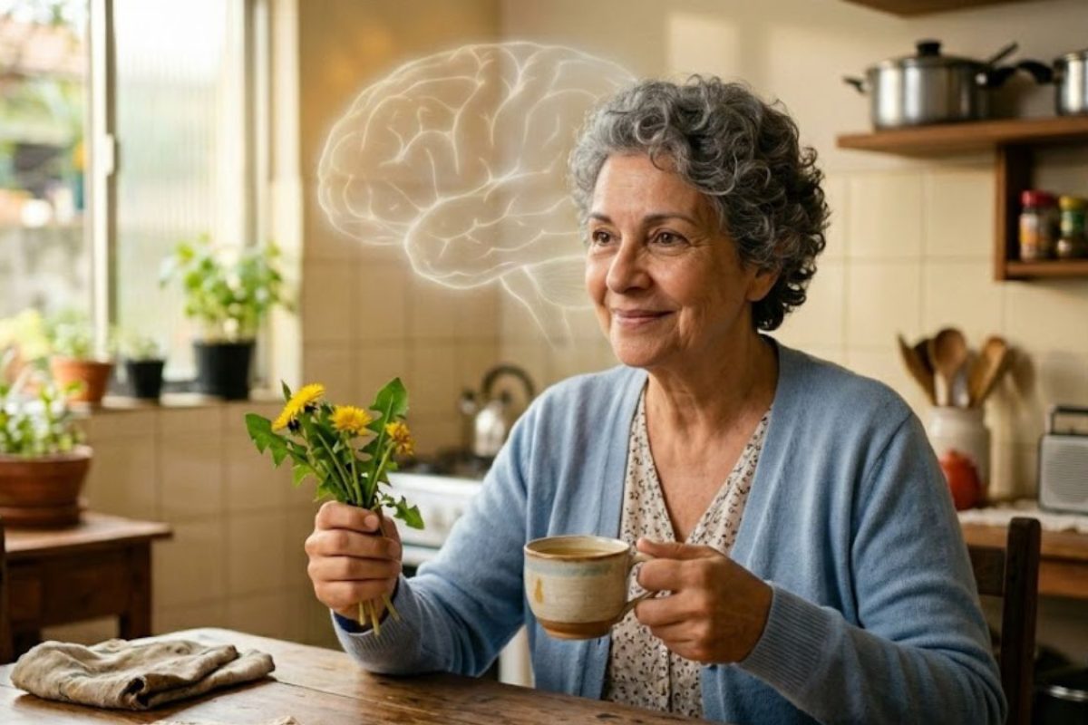 Benefícios do dente-de-leão para o cérebro