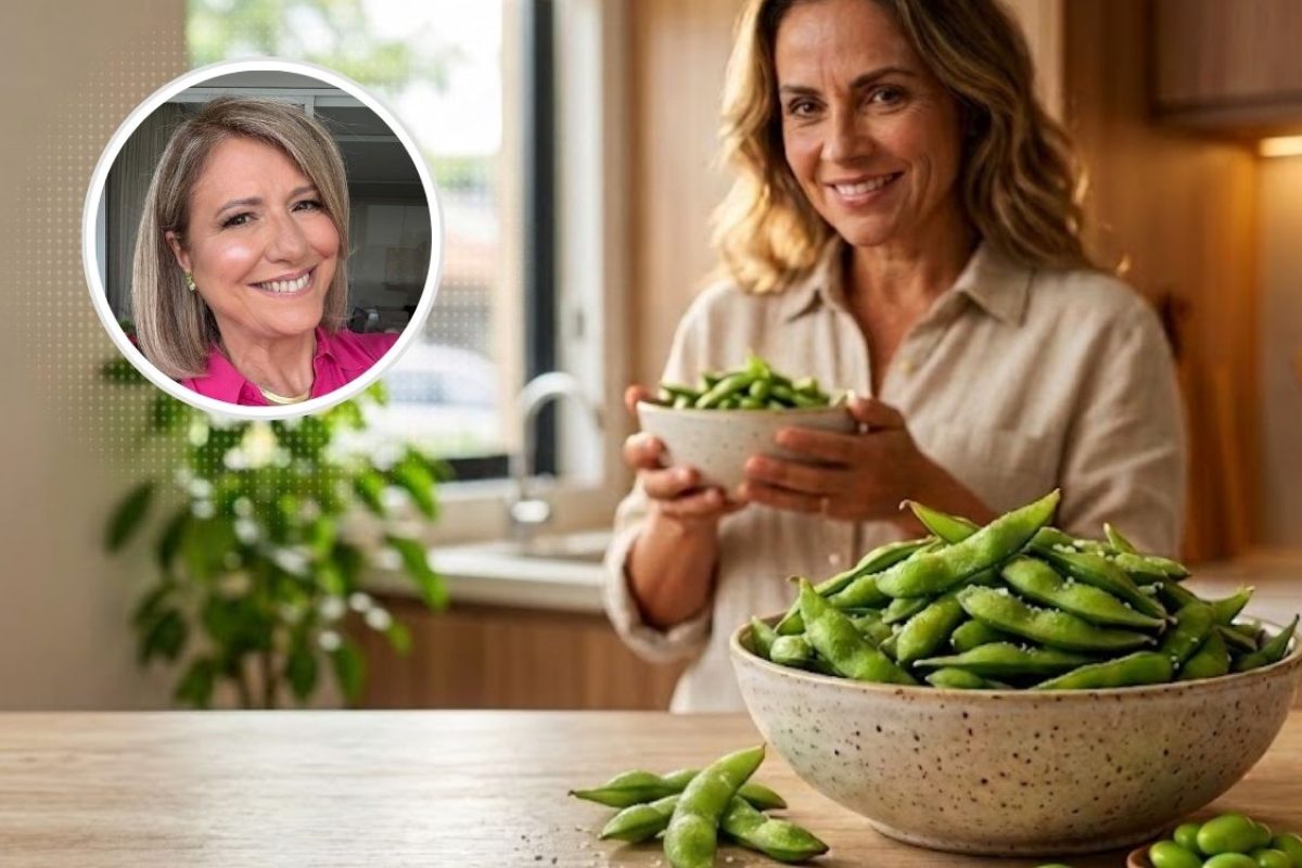 Benefícios do edamame.