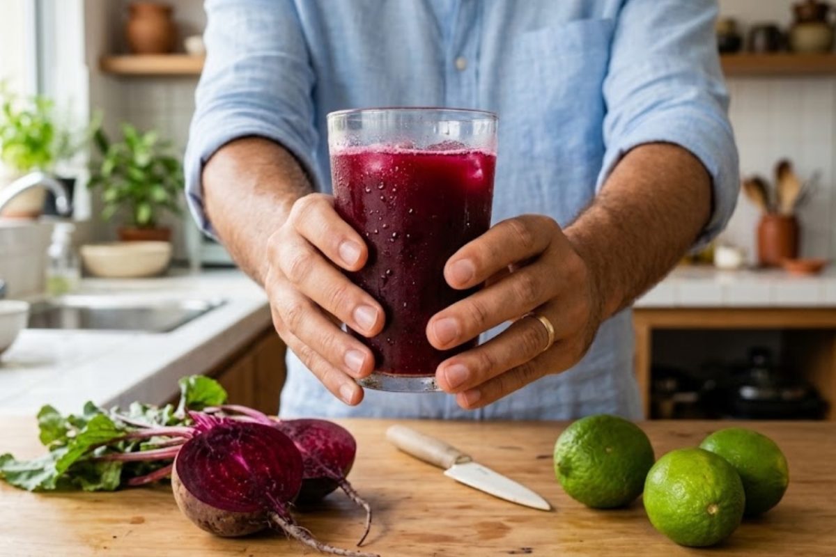Benefícios do suco de beterraba com limão