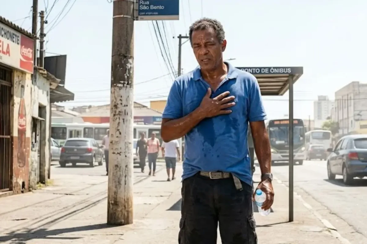 Calor extremo e coração