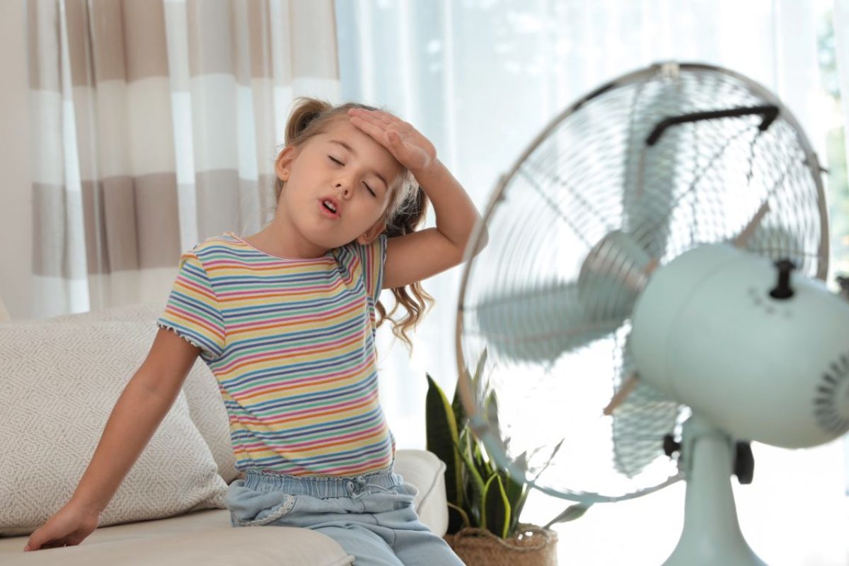 Calor extremo e desenvolvimento infantil.