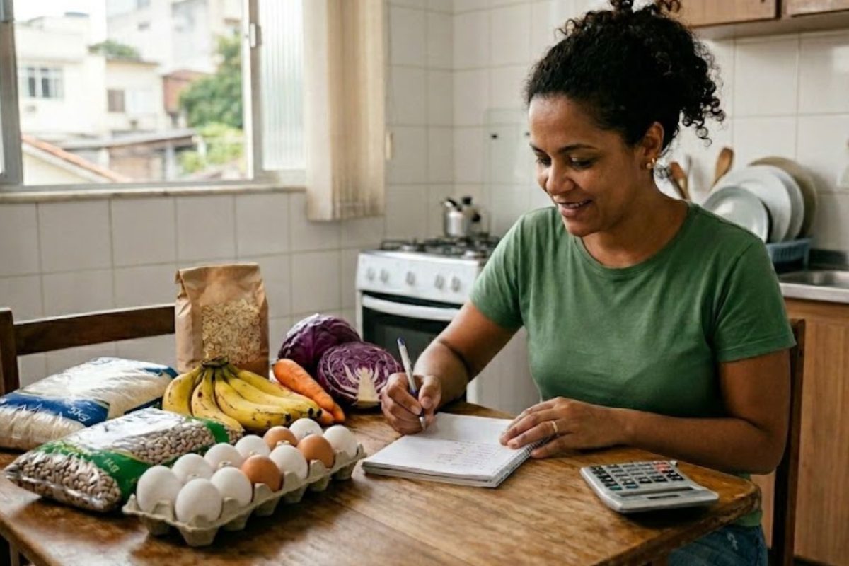 Cardápio de alimentação saudável