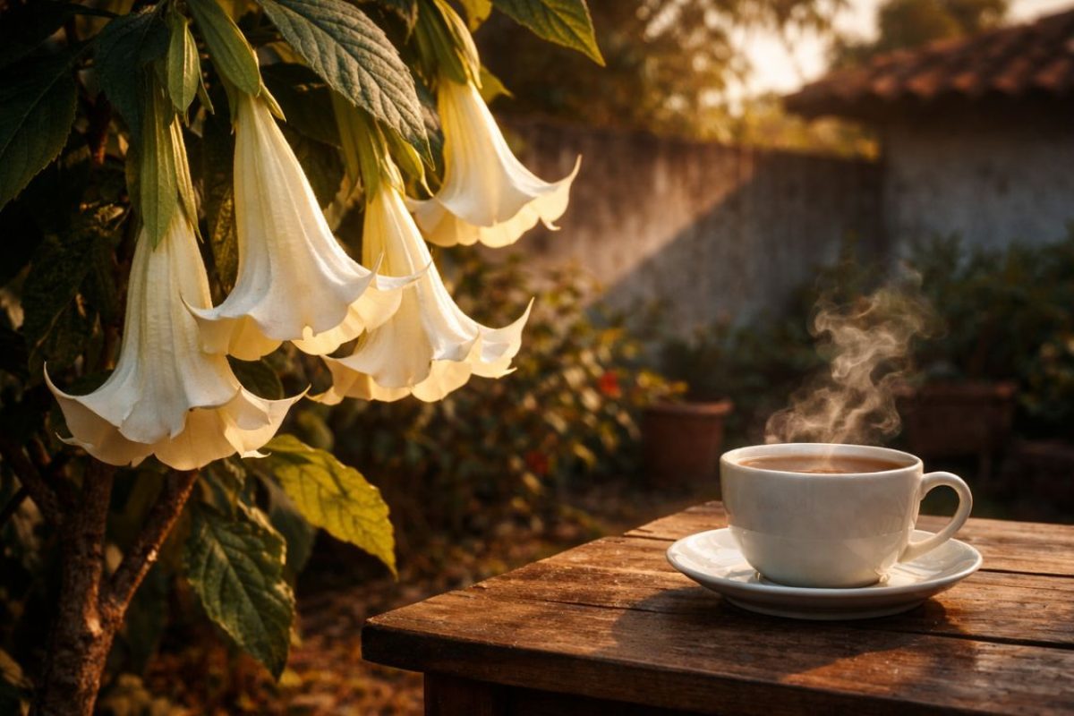 Chá de trombeta faz mal?