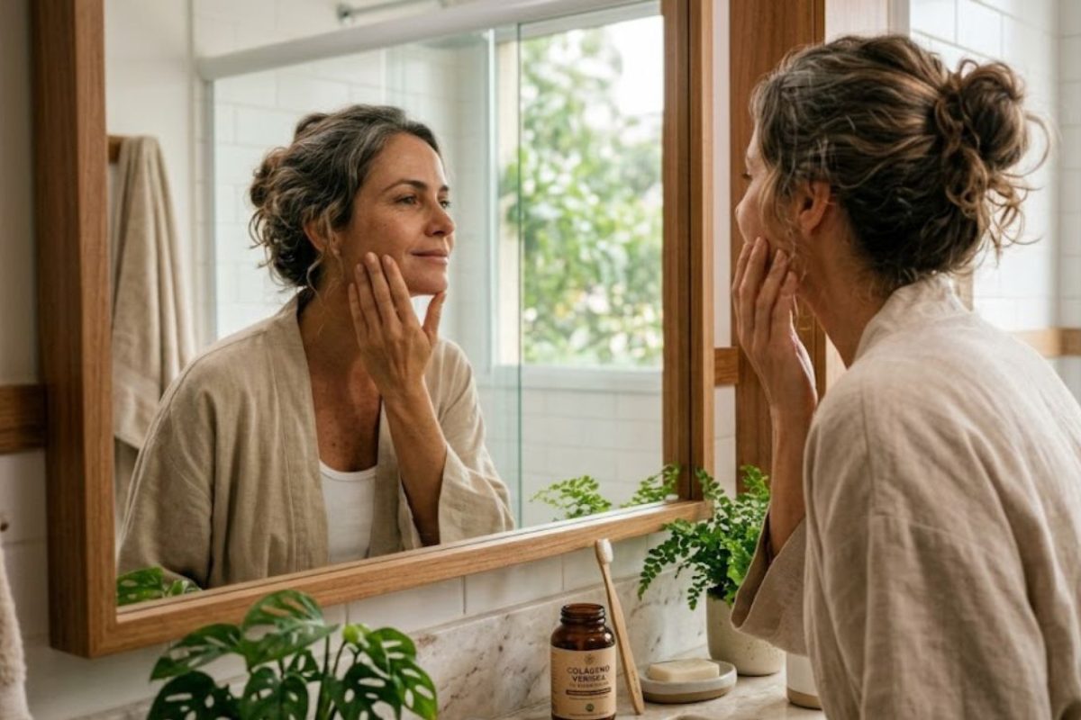 Colágeno melhora a pele