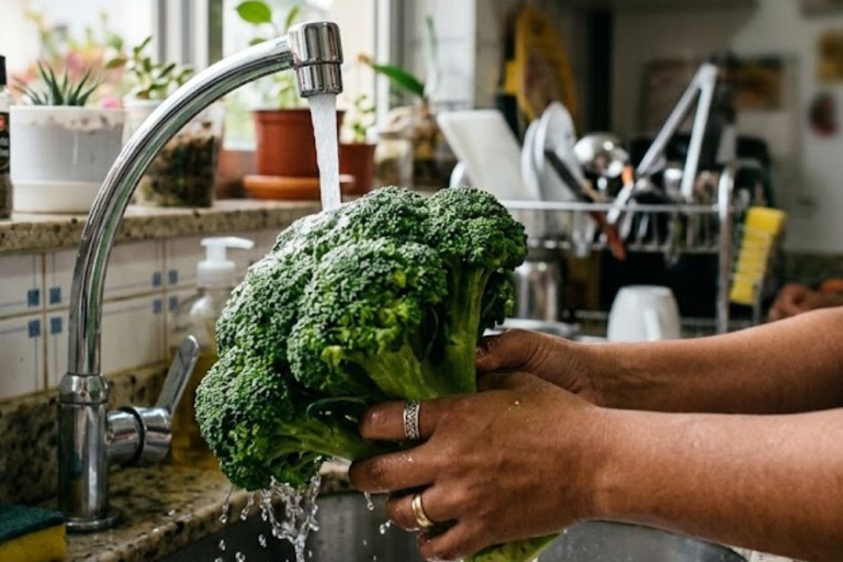 Como higienizar brócolis