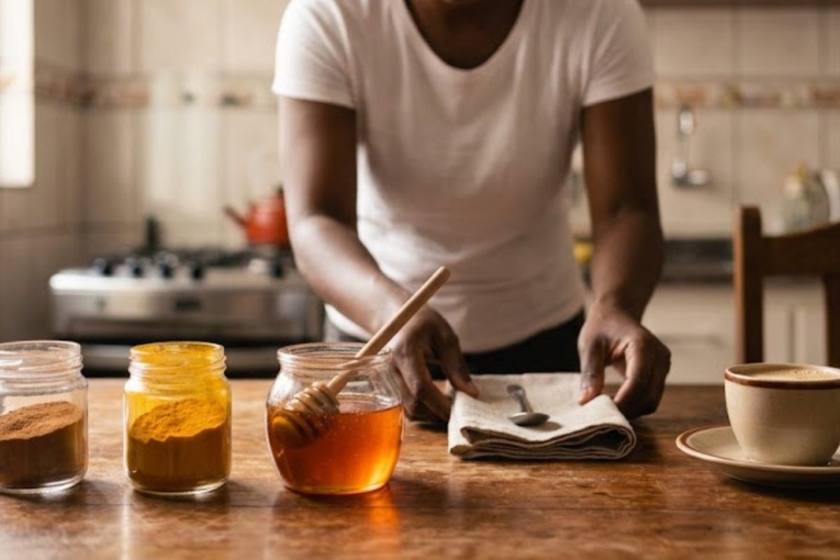 Cúrcuma, canela e mel para diabetes