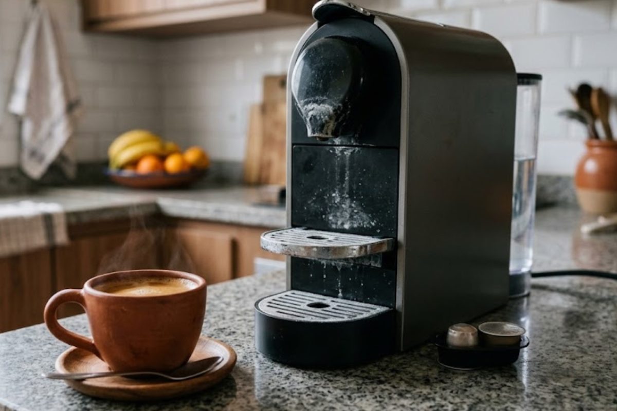 De quando em quanto tempo limpar cafeteira de cápsula