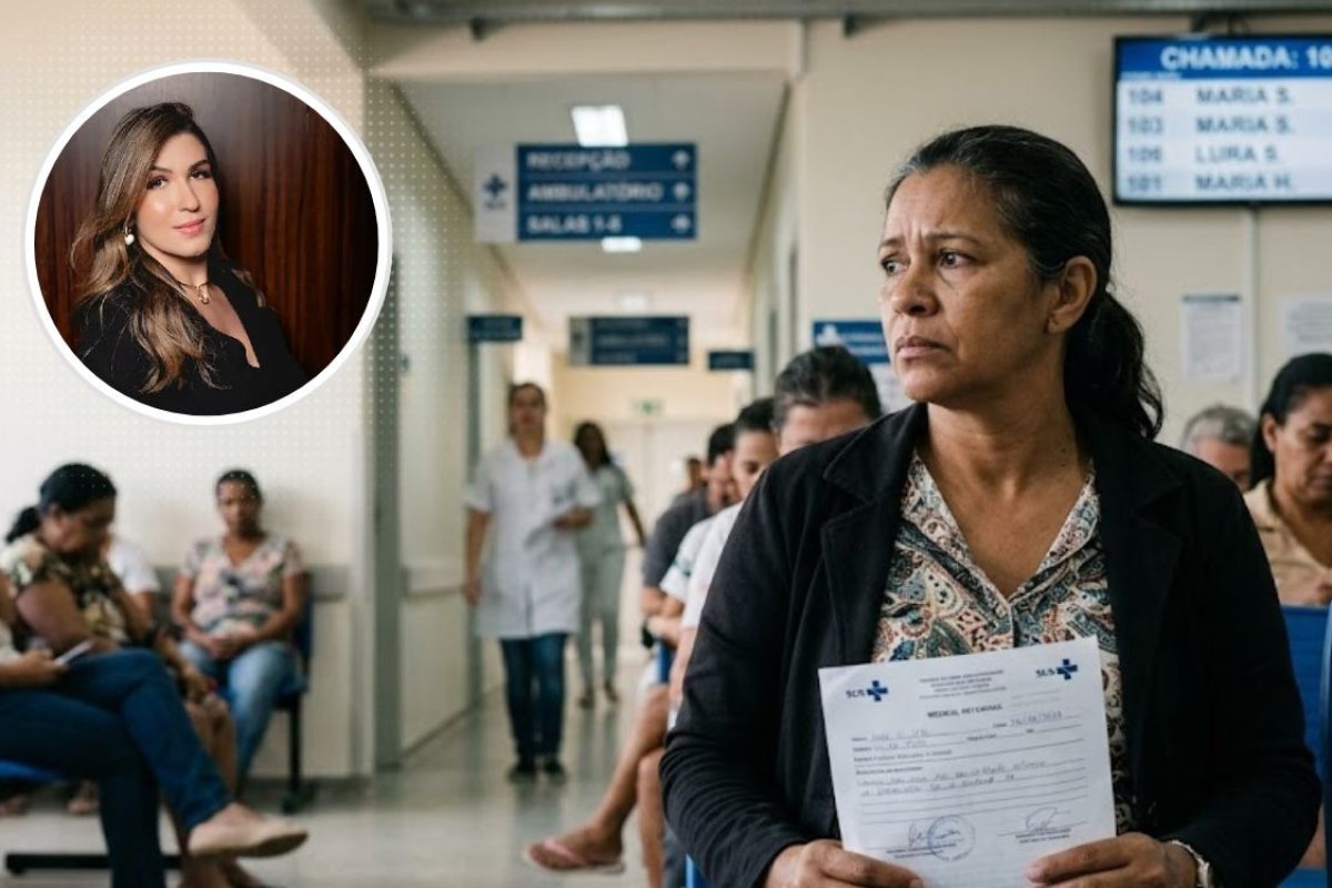 Demora na consulta pelo SUS.