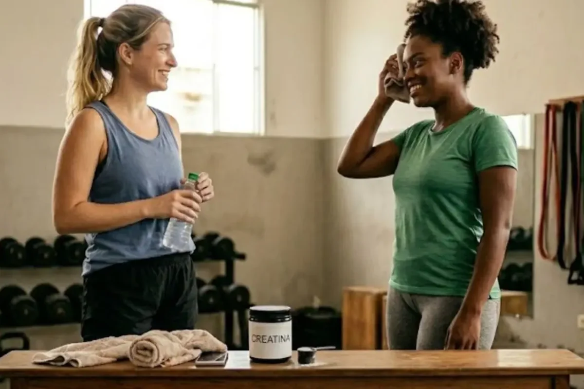Efeitos da creatina no corpo feminino