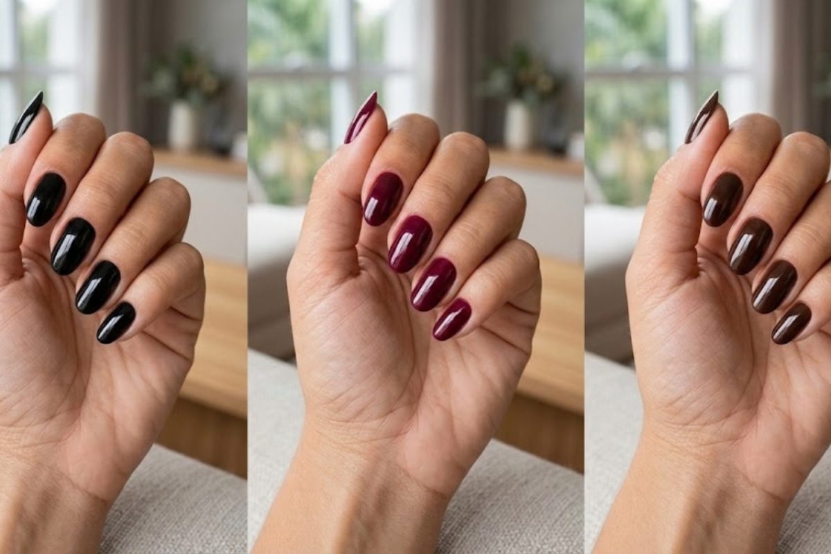 Esmalte escuro fortalece as unhas