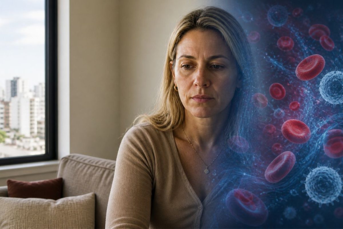 Exame de sangue para depressão