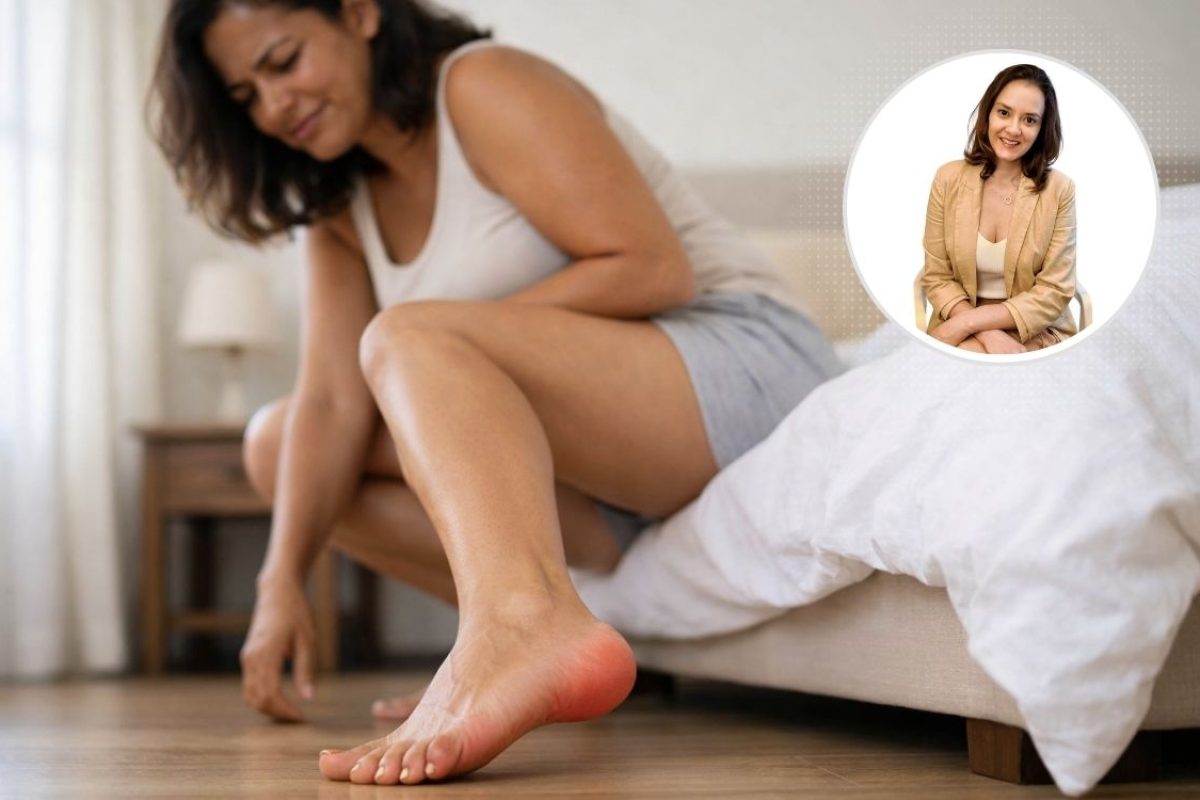 Fascite plantar Imagem SaúdeLab