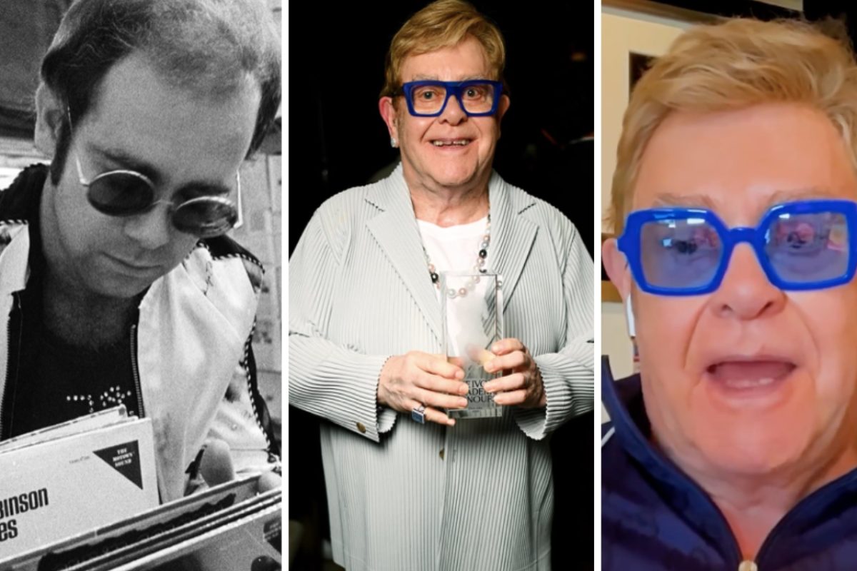Infecção no olho de Elton John