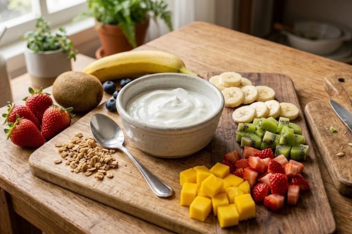 Iogurte com frutas