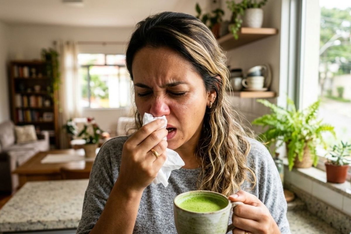 Matcha e rinite alérgica