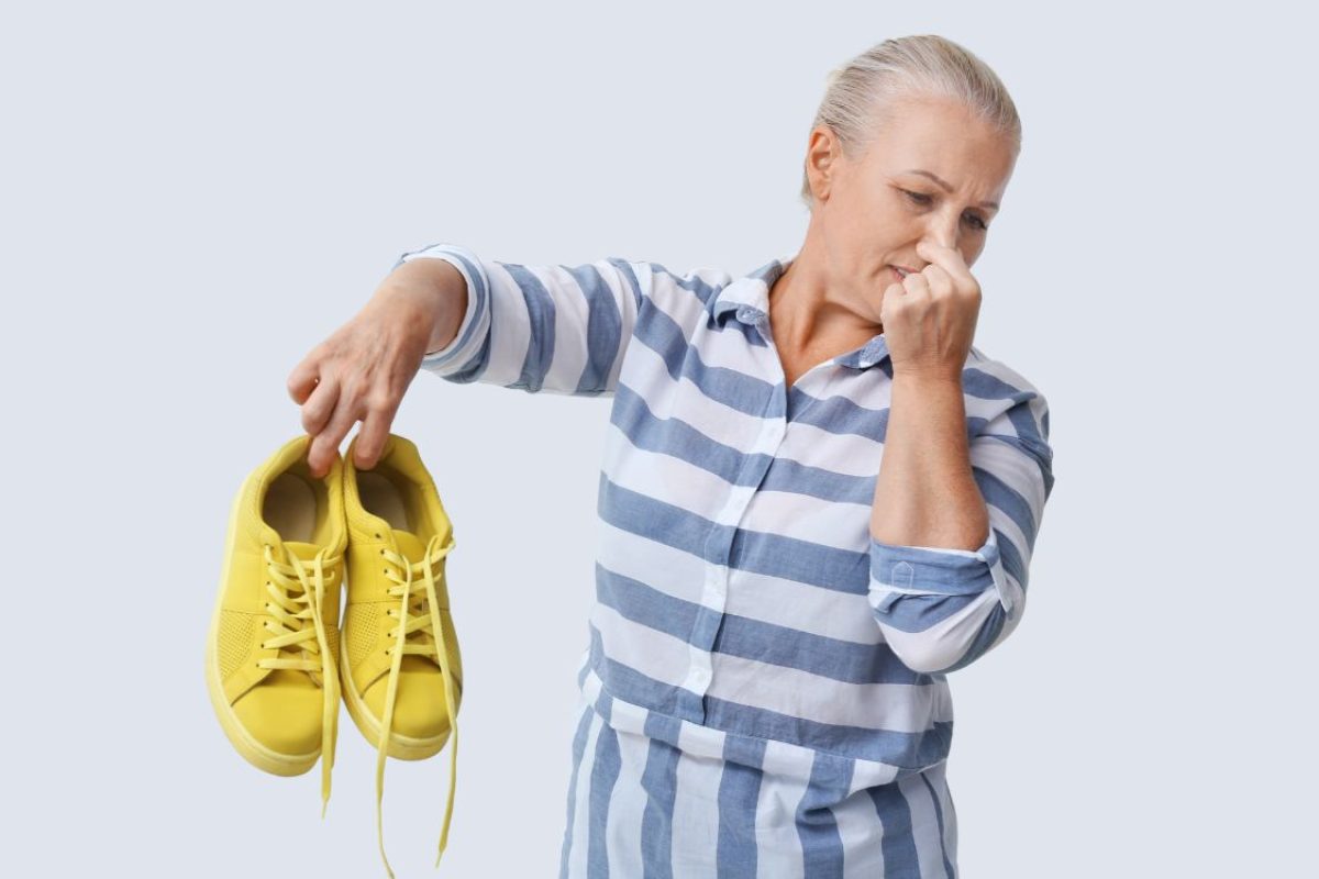 Mau cheiro nos sapatos