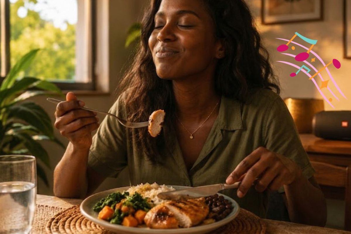 Música influencia o sabor da comida