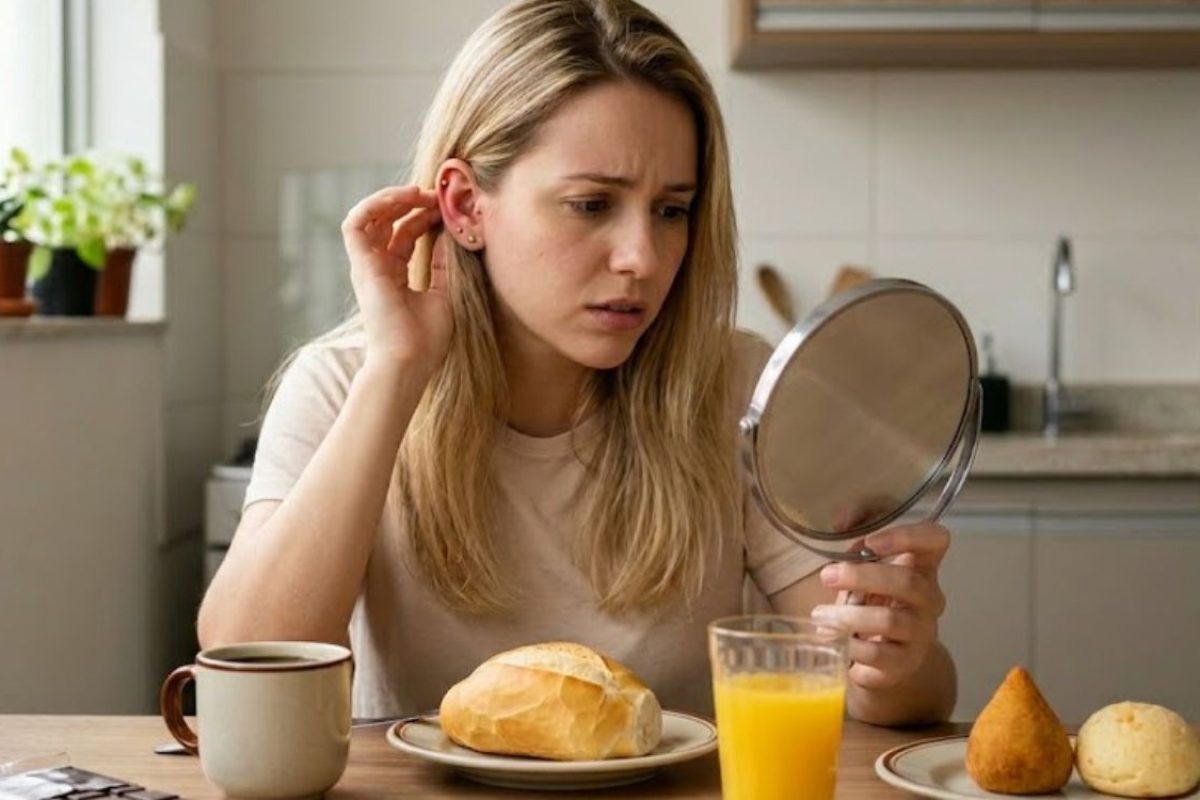 O que não pode comer quando fura a orelha