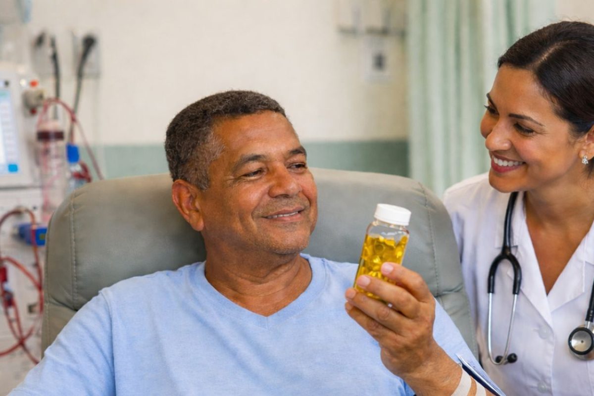 Ômega 3 hemodiálise