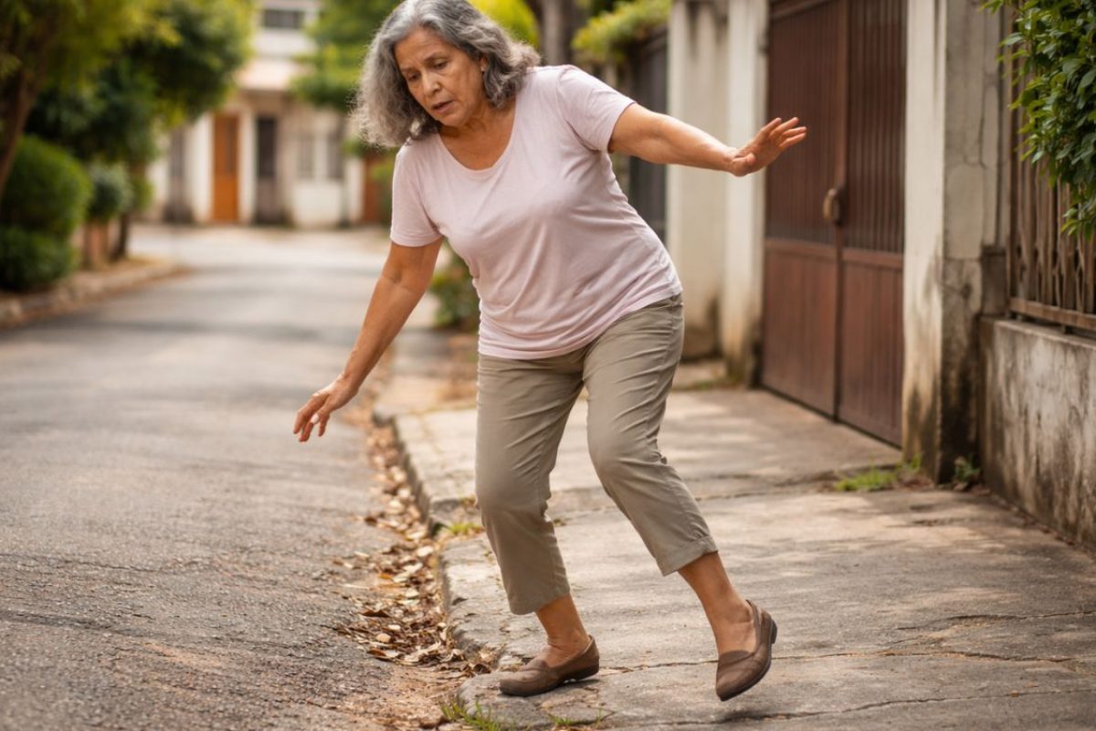 Perda de equilíbrio com a idade
