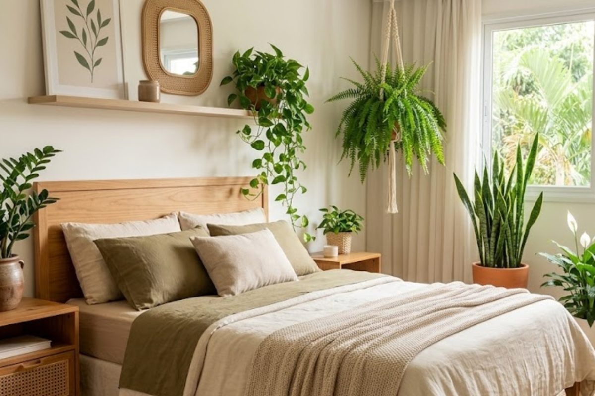 Plantas para quarto de casal