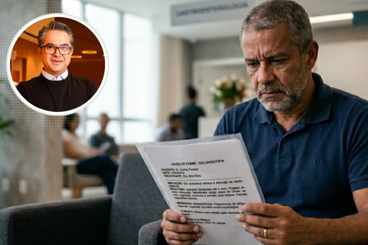 Pólipo séssil.