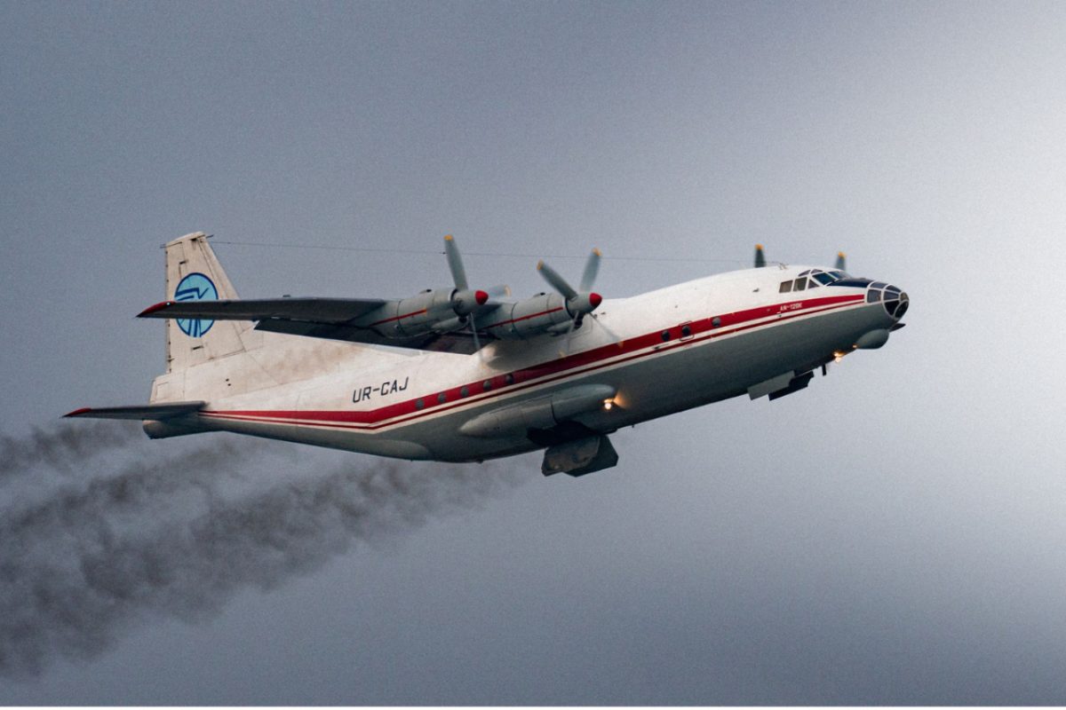Poluição dos aviões