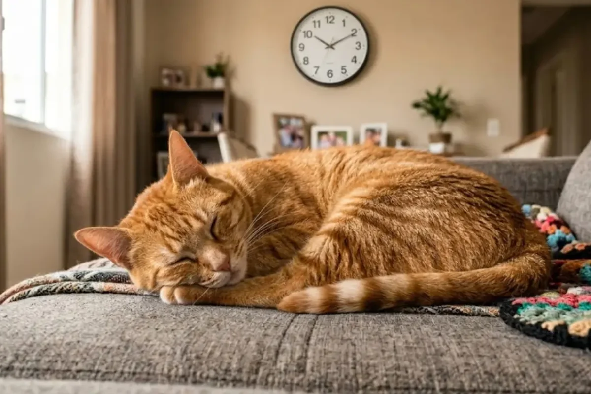 Quantas horas um gato dorme por dia