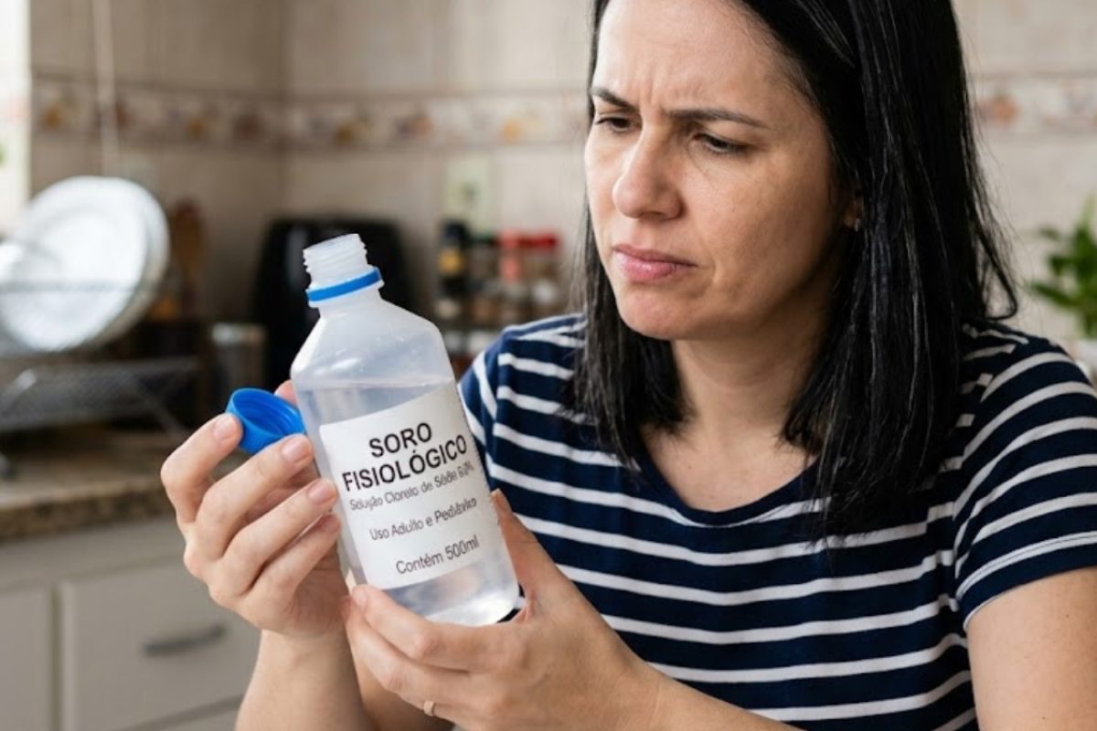 Quanto tempo dura o soro fisiológico aberto