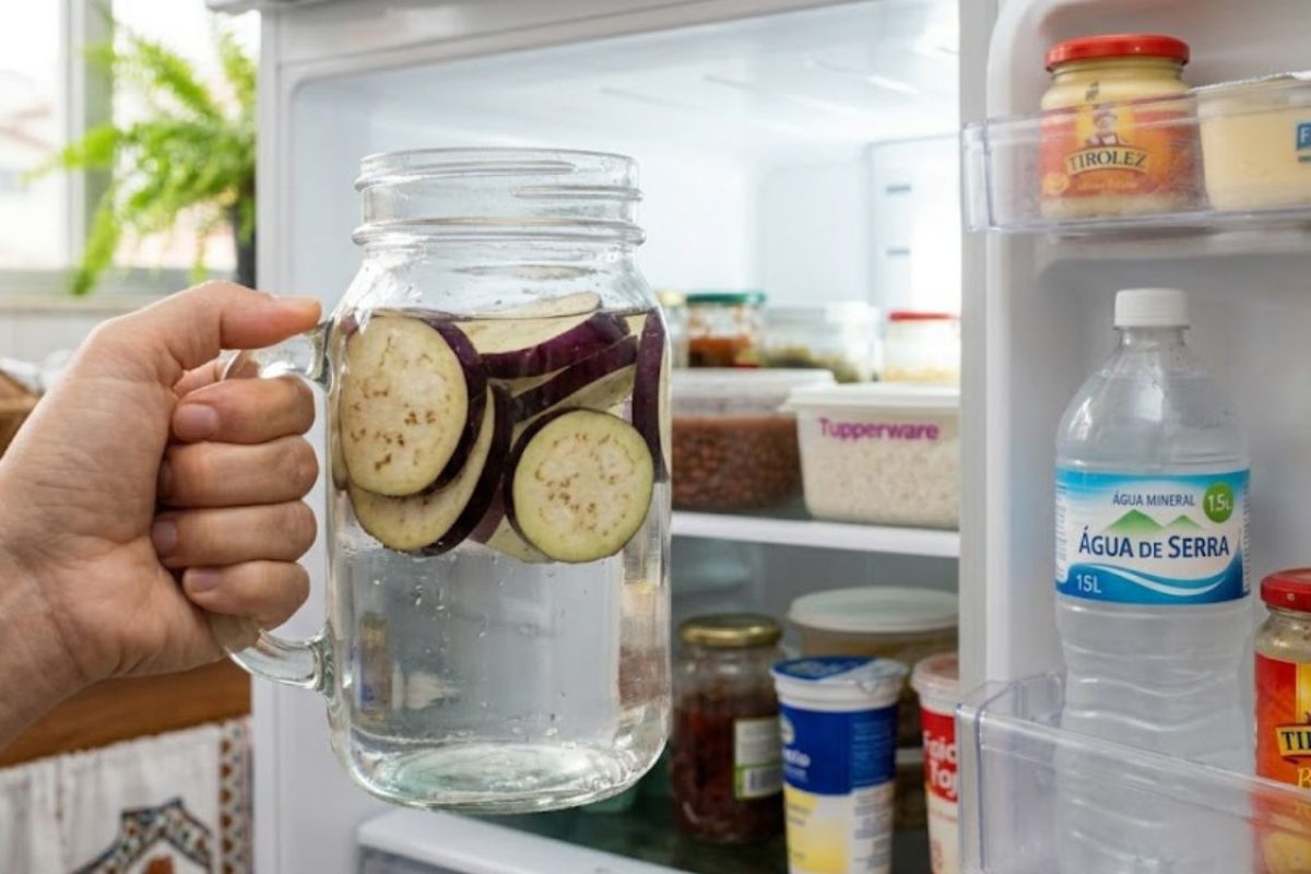 Quantos dias a água de berinjela pode ficar na geladeira