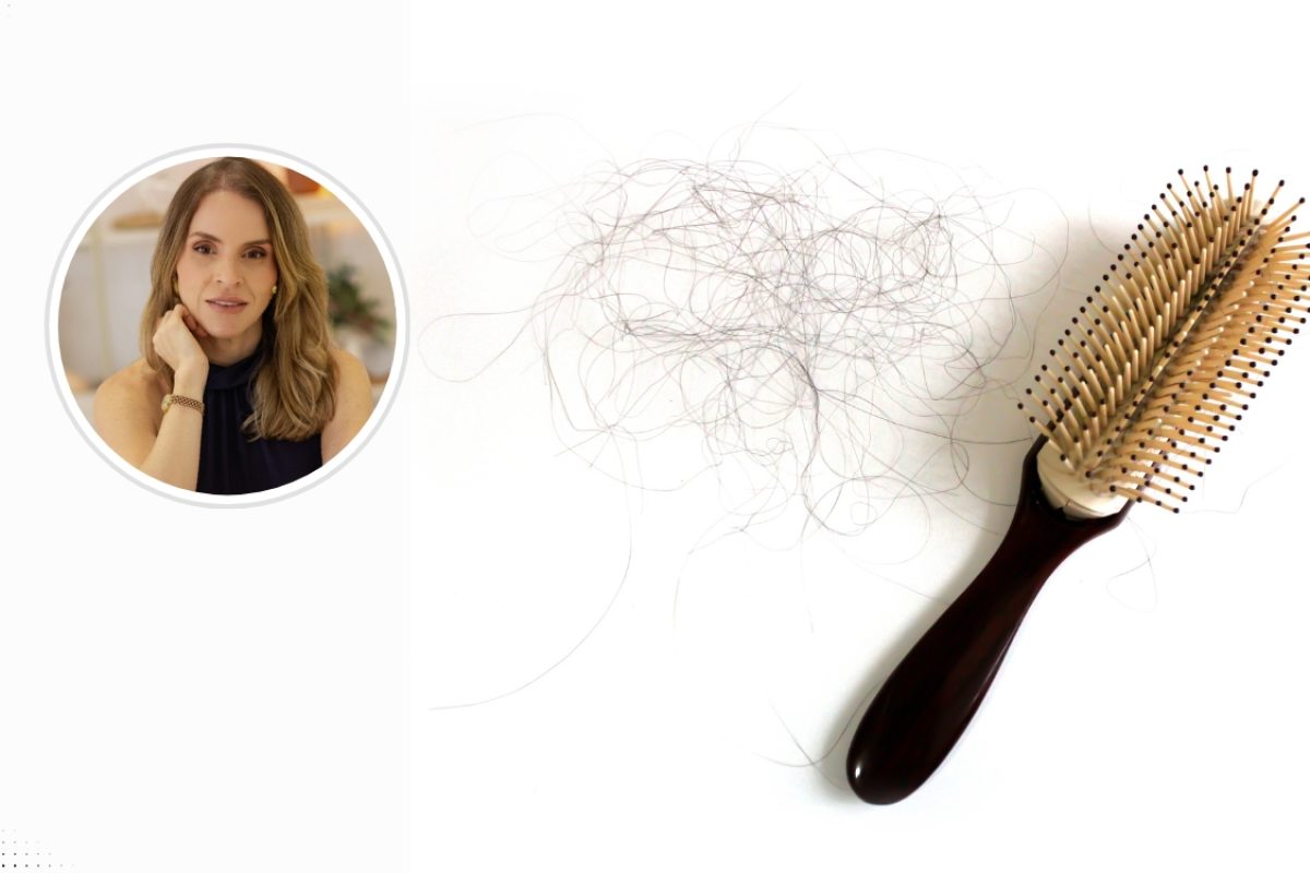 Queda de cabelo feminino Canva