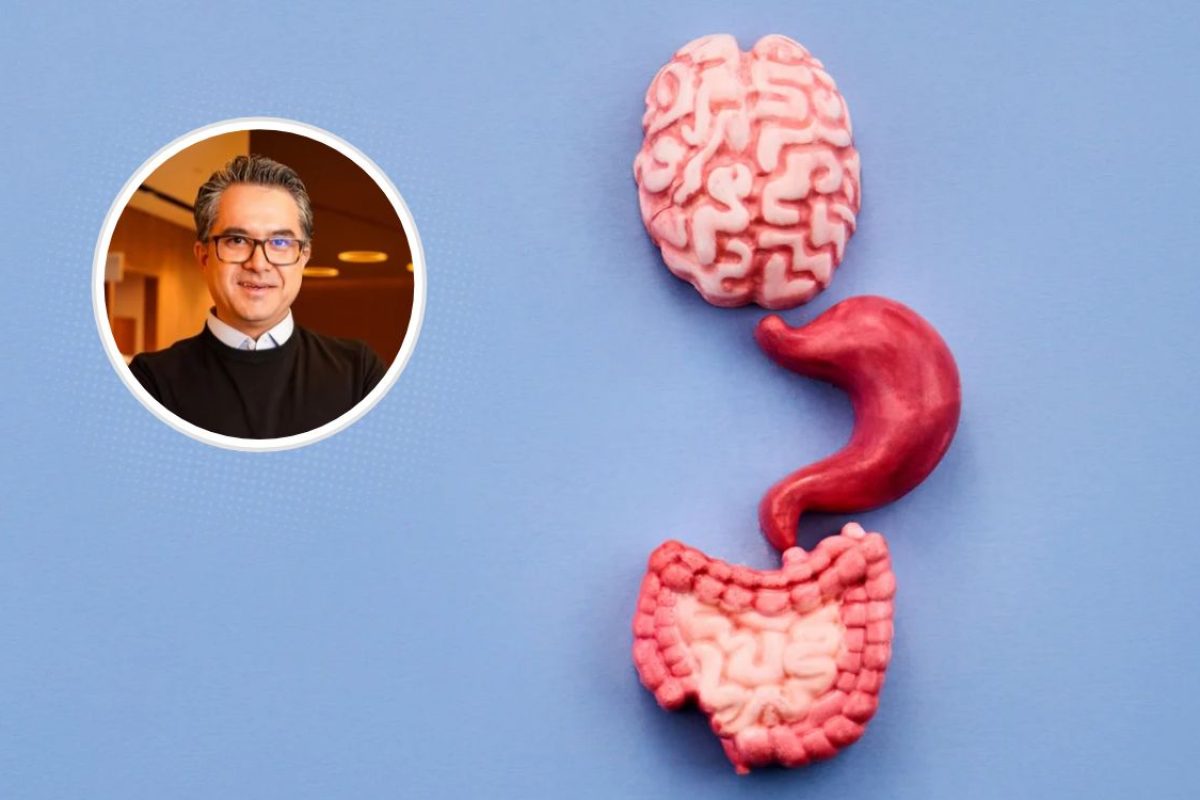 Saúde mental e intestino.