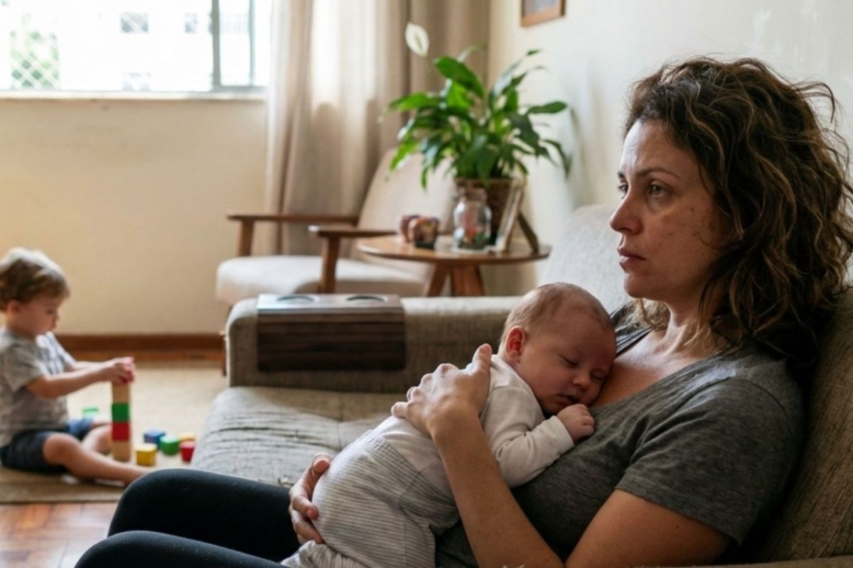 Segunda gravidez muda o cérebro Imagem SaúdeLab