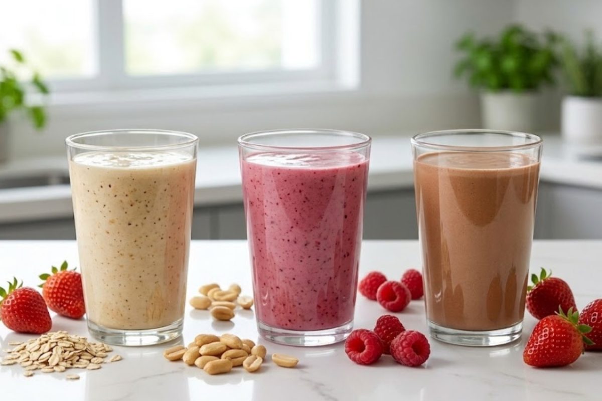Shake para ganhar massa muscular sem whey