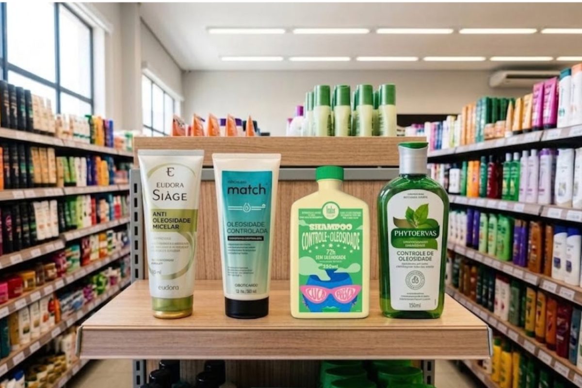 Shampoo para cabelos oleosos