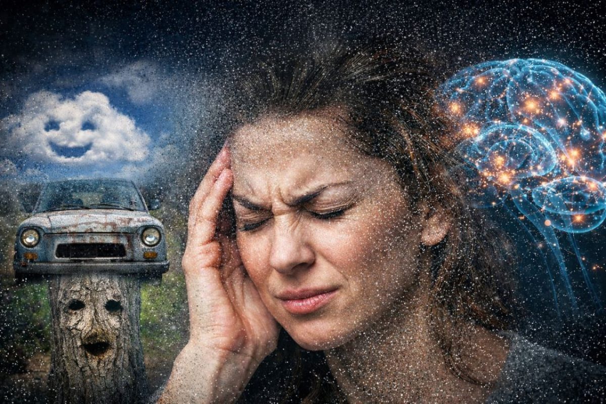 Síndrome da neve visual.