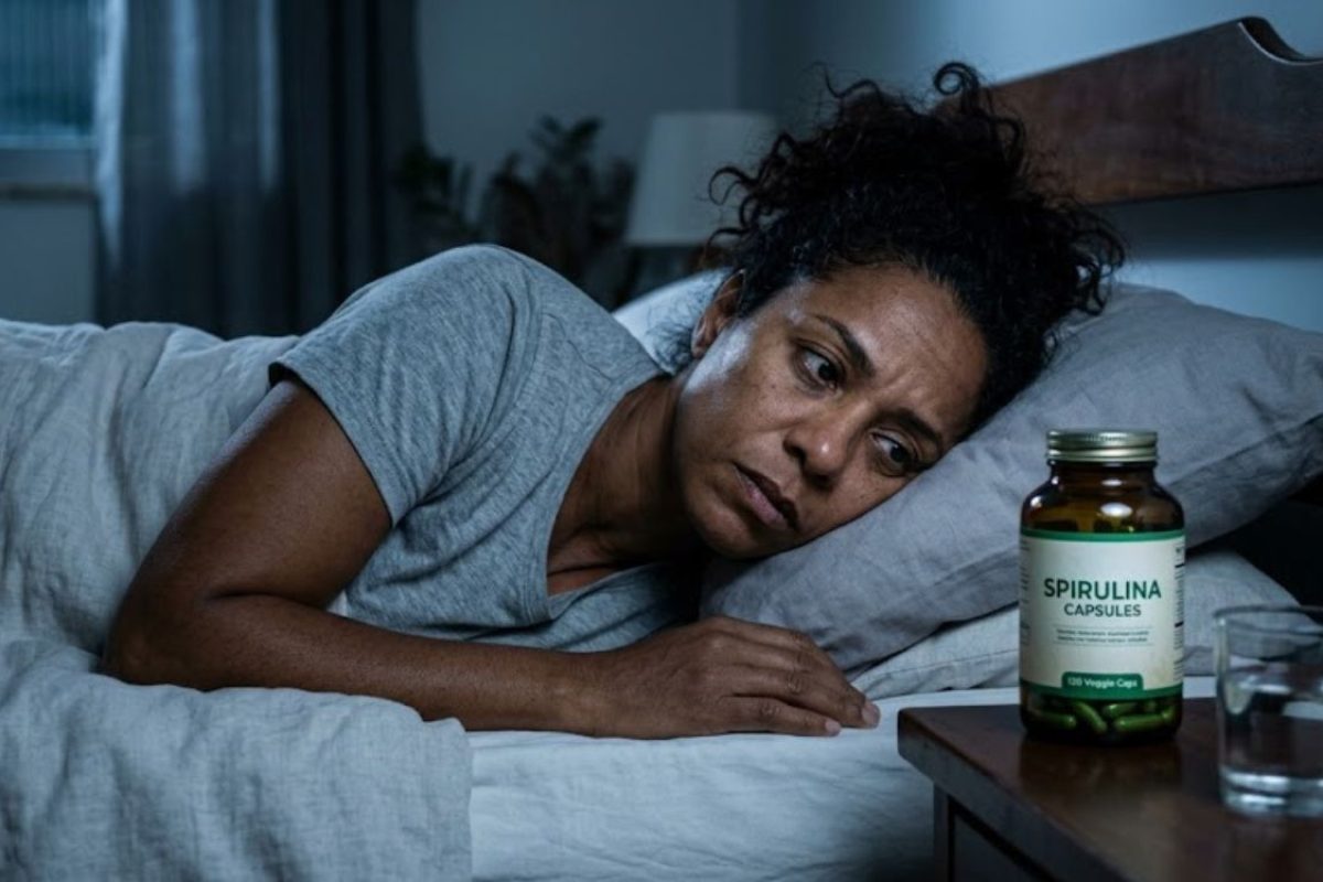 Spirulina tira o sono