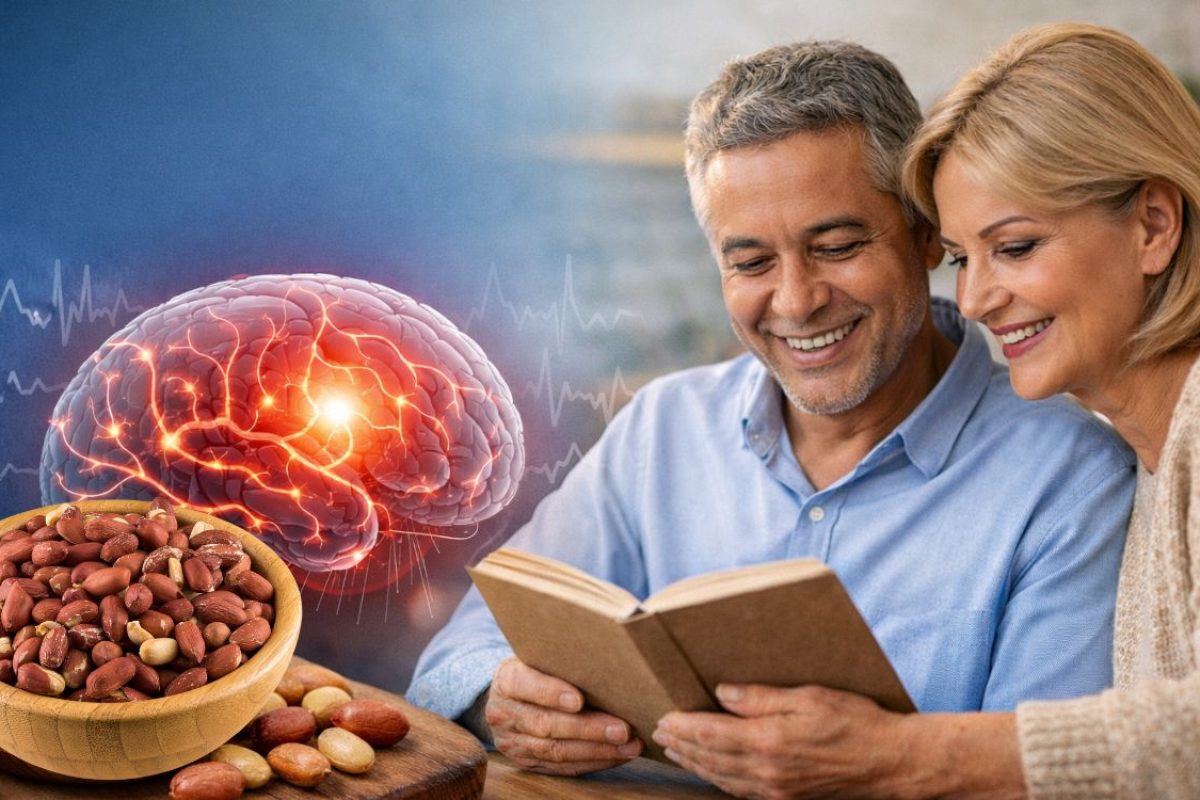 amendoim melhora a memória.